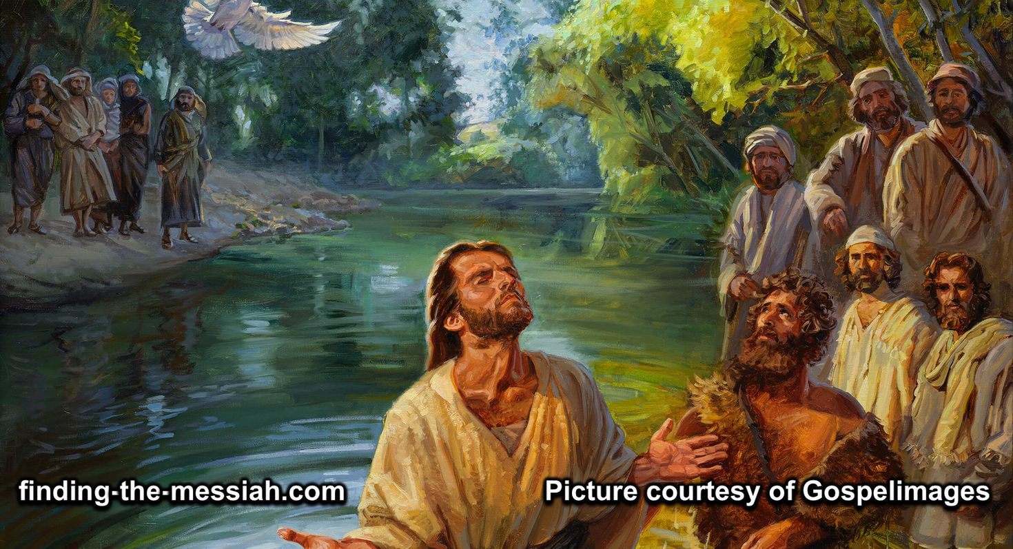 Matt 3:13-4:11; 3 of 3, Jesus' baptism, fast, and temptations